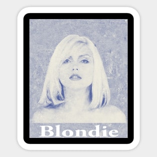 blondie Halftone Sticker